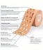 Перфорований тейп Kinesiology tape Punch  1