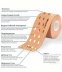 Перфорований тейп Kinesiology tape Punch  1