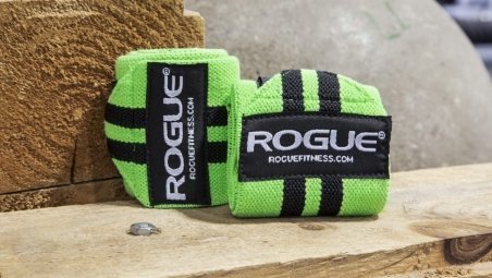 Кистьові бинти Rogue салатові (стандарт)